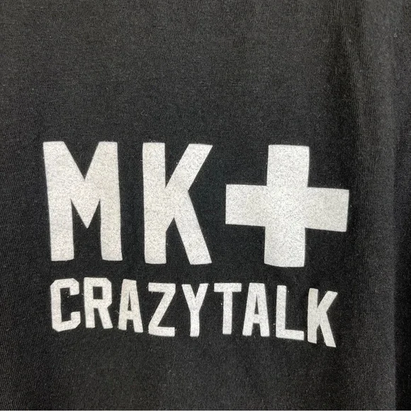 Mat Kearney MK Crazy Talk Tour 2018 T Shirt Adult XL Rock Music - Picture 3 of 10